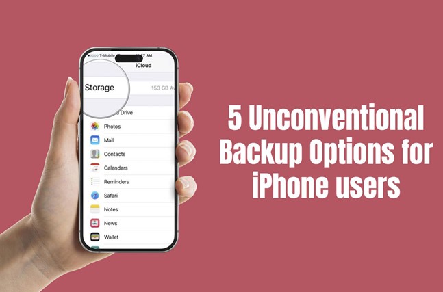 Backup Options For Iphone Users